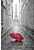 fototapet  Paris sort-hvid-rød paraply gråt og rødt af ESTAhome