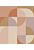 fototapet  geometrisk motiv i Bauhaus-stil terracotta pink, syrenlilla og beige af ESTAhome