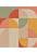 fototapet  geometrisk motiv i Bauhaus-stil lyserødt, okkergult og mintgrønt af ESTAhome
