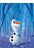 plakat Frozen Olaf blåt af Komar