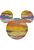 wallsticker Mickey Mouse mangefarvet af Sanders & Sanders