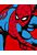fototapet  Spider Man rødt og blåt af Komar