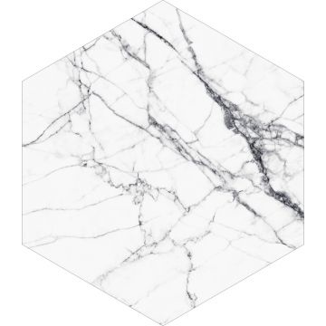 wallsticker marmor sort og hvidt af ESTAhome