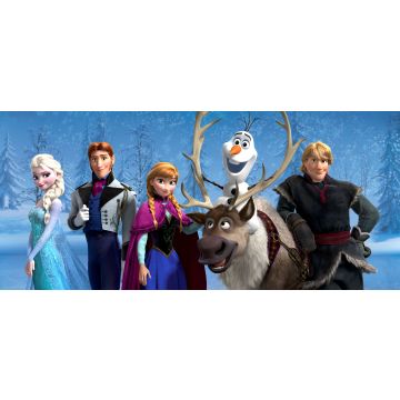 plakat Frost blåt og lilla af Disney