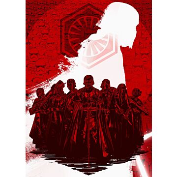 fototapet  Star Wars Supreme Leader rødt af Komar