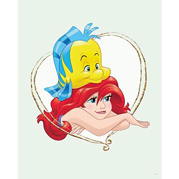 plakat Ariel - Den lille havfrue mangefarvet af Komar