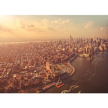 fototapet  Manhattan by beige af Sanders & Sanders